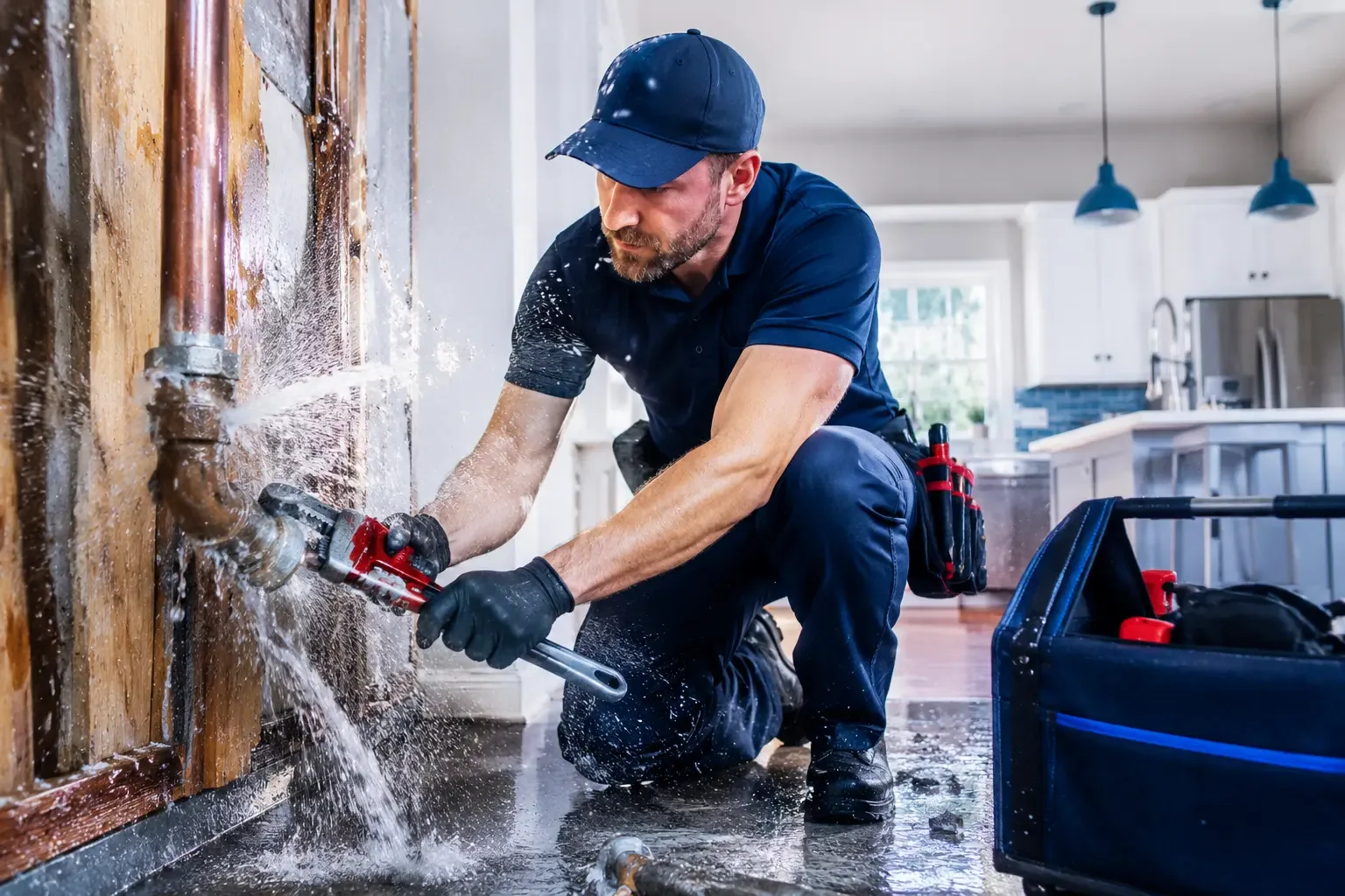 Local emergency pipe repair professionals in Woodward, PA